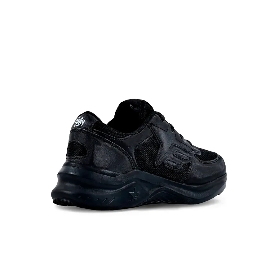Imagen 2 de 3 de Zapatillas Footy Escolar Princeton-NEGRO