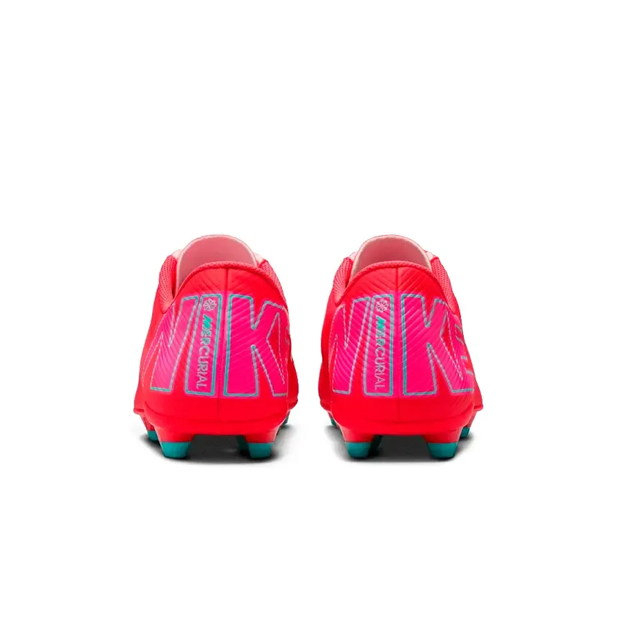 Imagen 5 de 8 de Botines Nike Mercurial Vapor 16 Club Fg-ROJO/TURQUESA/ROSA FLUOR
