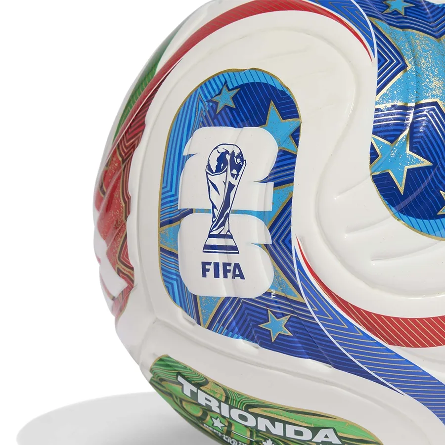 Imagen 4 de 5 de Pelota adidas Mini  FIFA World Cup 26 Trionda-BLANCO/AZUL