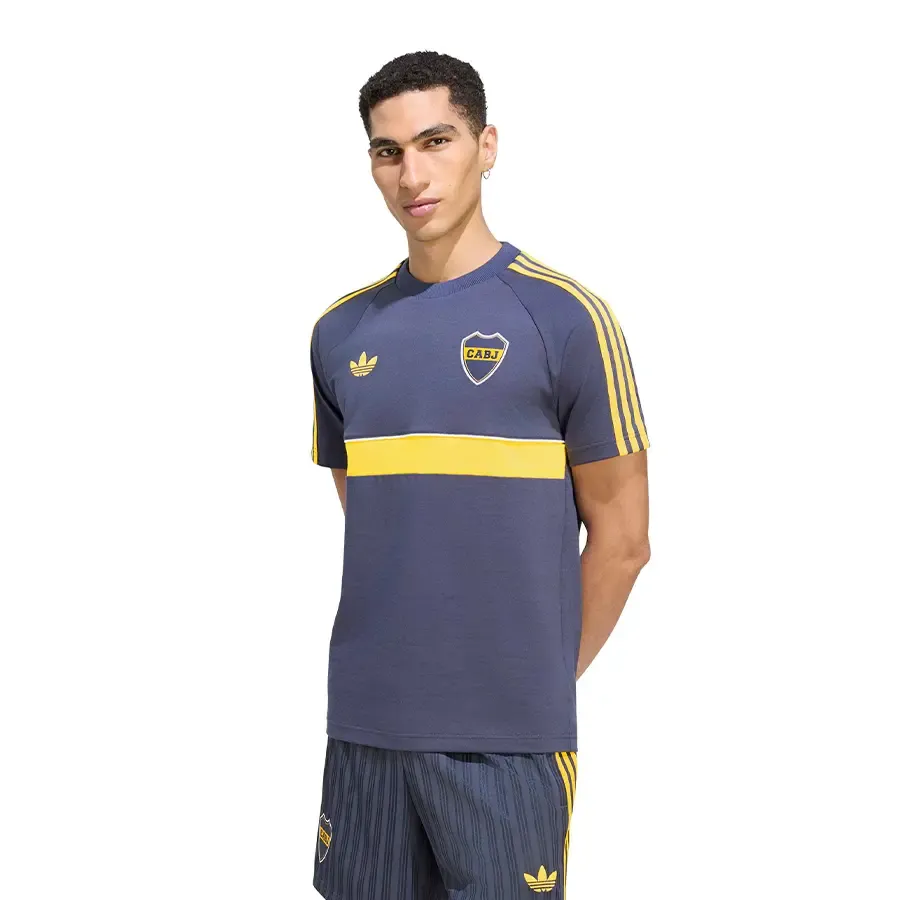 Imagen 0 de 5 de Remera adidas originals Og Boca Juniors-MARINO/AMARILLO