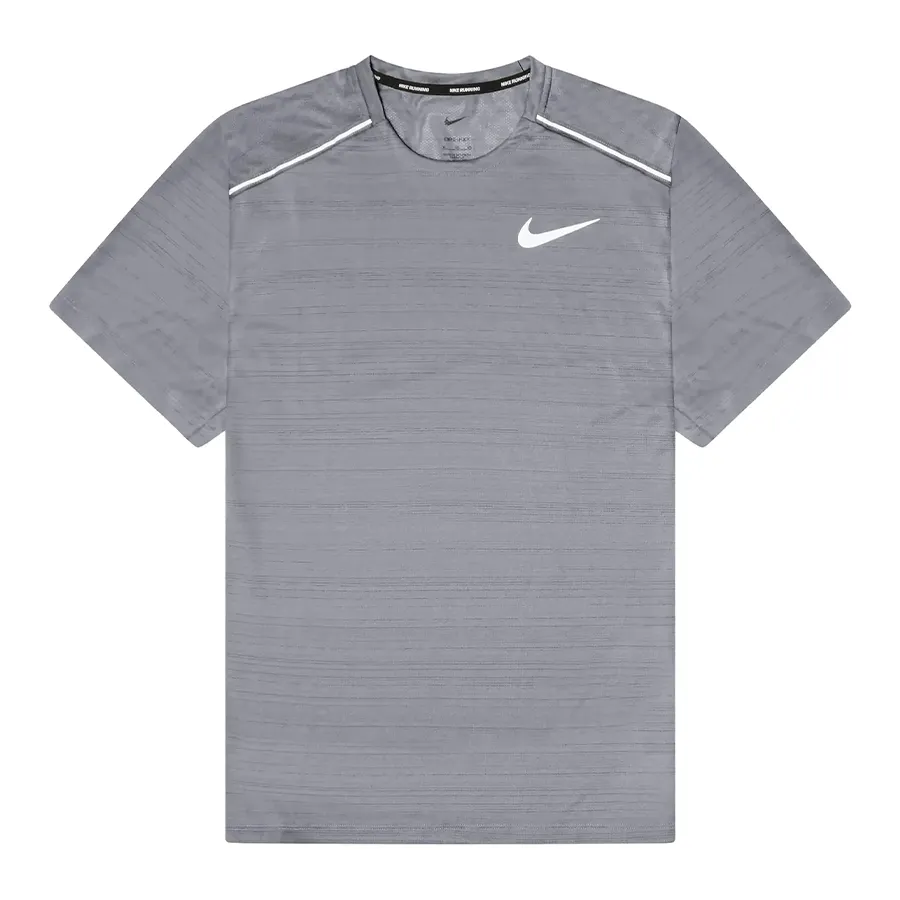 Imagen 2 de 5 de Remera Nike Dri-Fit Miler-GRIS