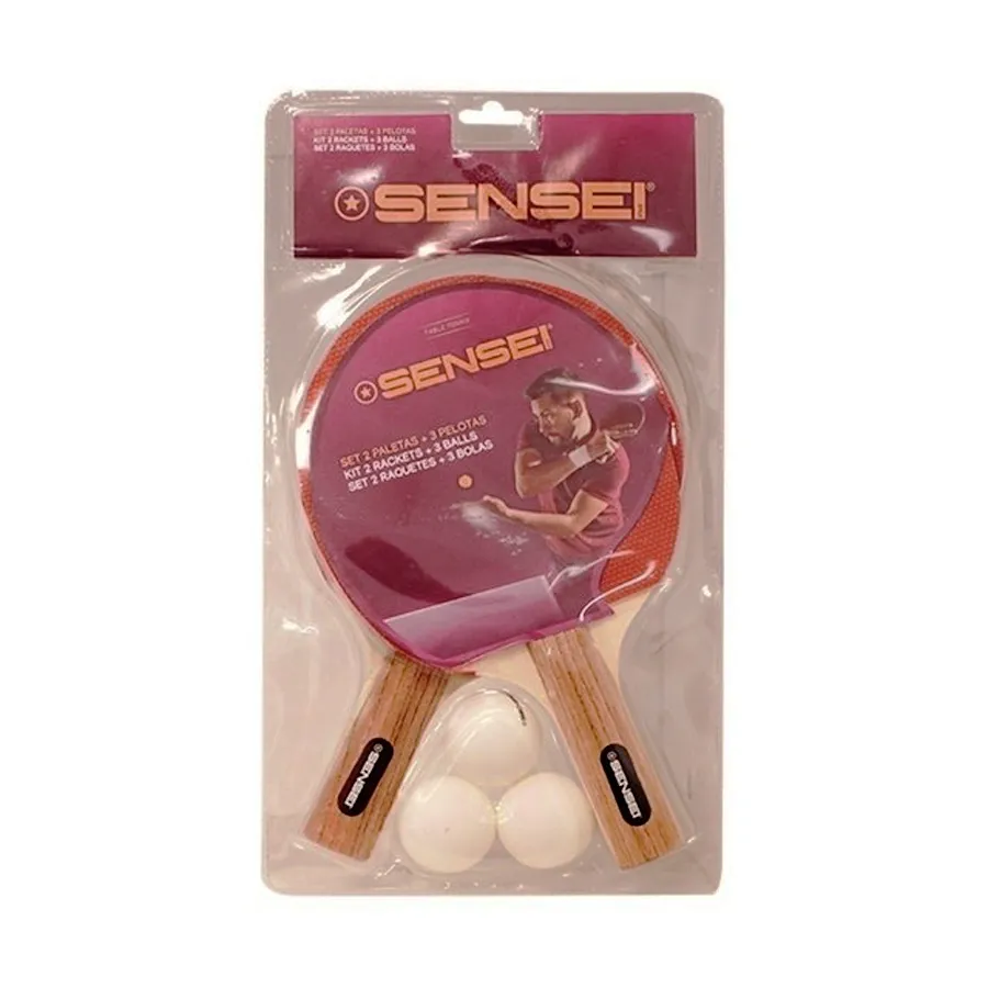 Imagen 5 de 7 de Set  2 Pal+3 Pel Sensei-NEGRO/ROJO