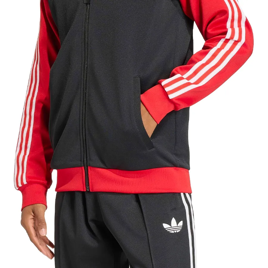 Imagen 4 de 5 de Campera adidas originals River Plate-ROJO/NEGRO