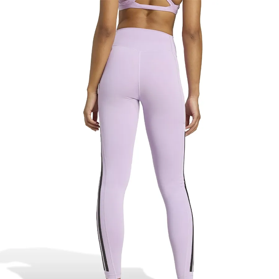 Imagen 2 de 6 de Calza adidas Optime 3-Stripes-VIOLETA