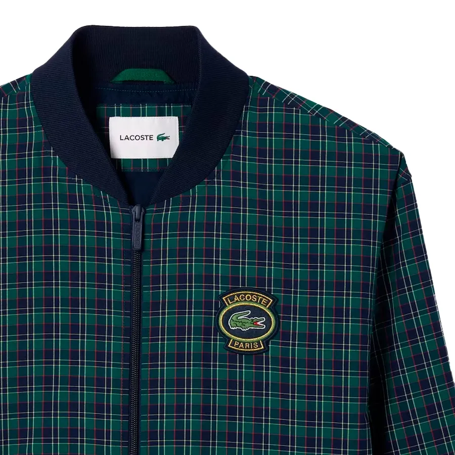 Imagen 3 de 5 de Campera Lacoste Blouson-MARINO/VERDE/BLANCO