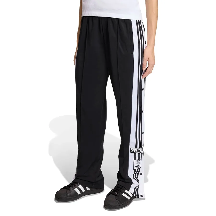Imagen 1 de 6 de Pantalón adidas originals Adibreak-NEGRO/BLANCO