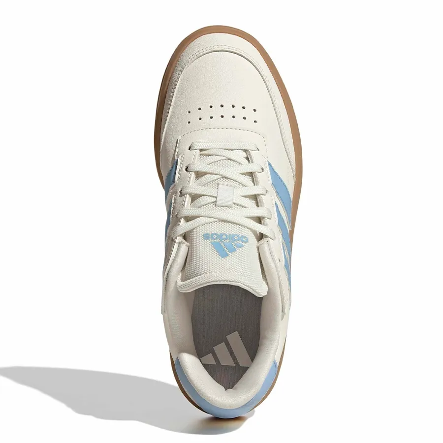 Imagen 3 de 7 de Zapatillas adidas Courtblock-BLANCO/CELESTE
