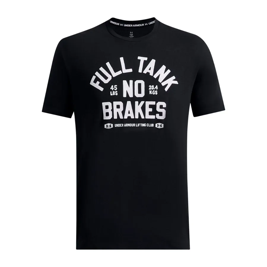 Imagen 0 de 2 de Remera Under Armour Full Tank-NEGRO/BLANCO