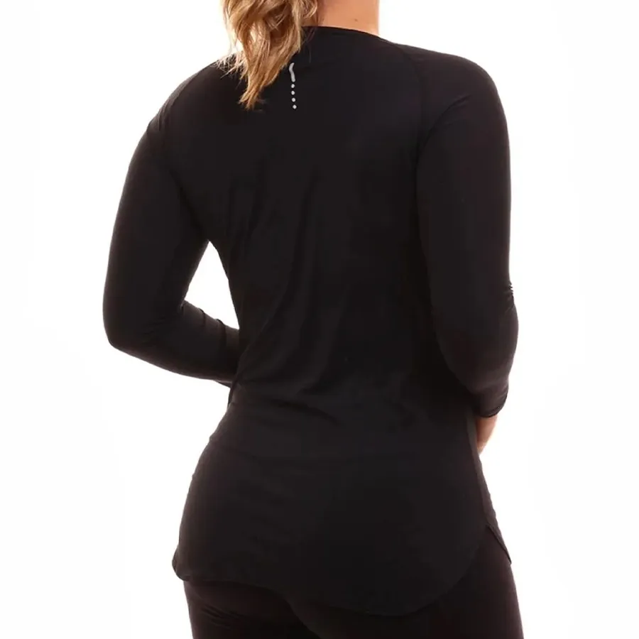 Imagen 1 de 3 de Remera Fila Manga Larga Bio II-NEGRO