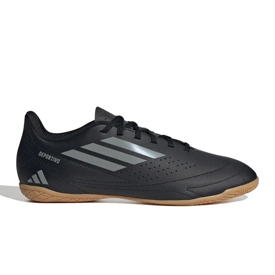 Imagen 0 de 7 de Botines adidas Deportivo III In-NEGRO/GRAFITO
