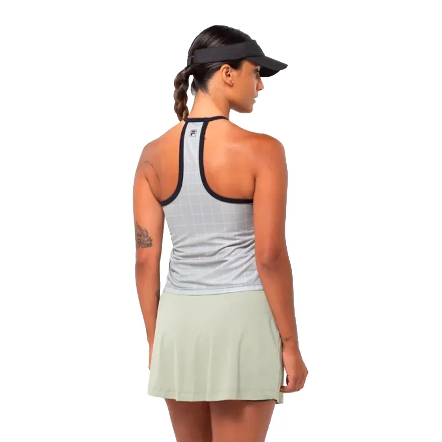 Imagen 1 de 3 de Musculosa Fila Grid Match-NEGRO/GRIS