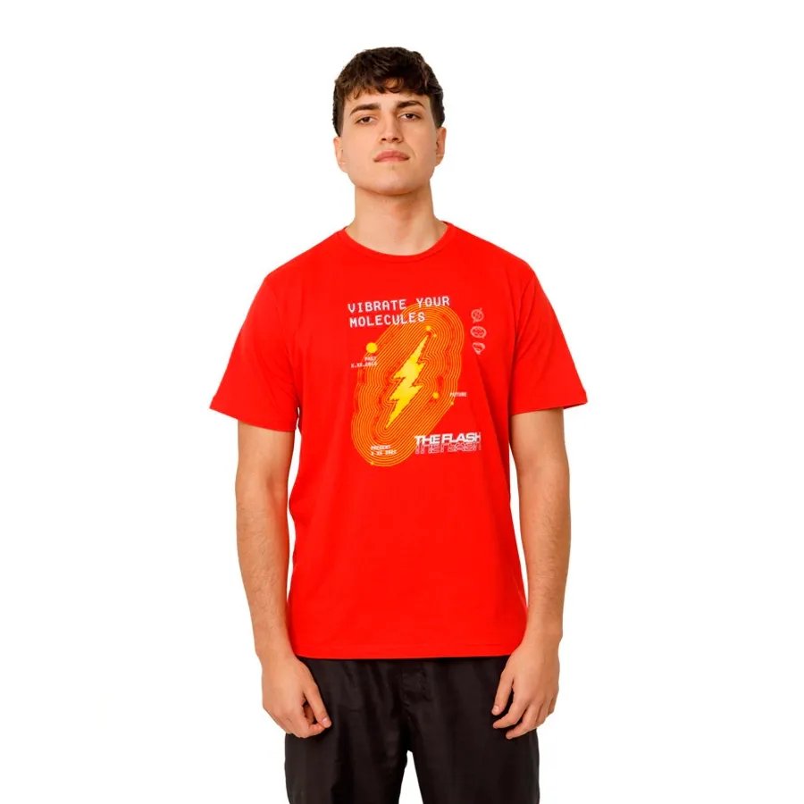 Imagen 0 de 4 de Remera Warner Bros The Flash Urbana Mc-ROJO/AMARILLO