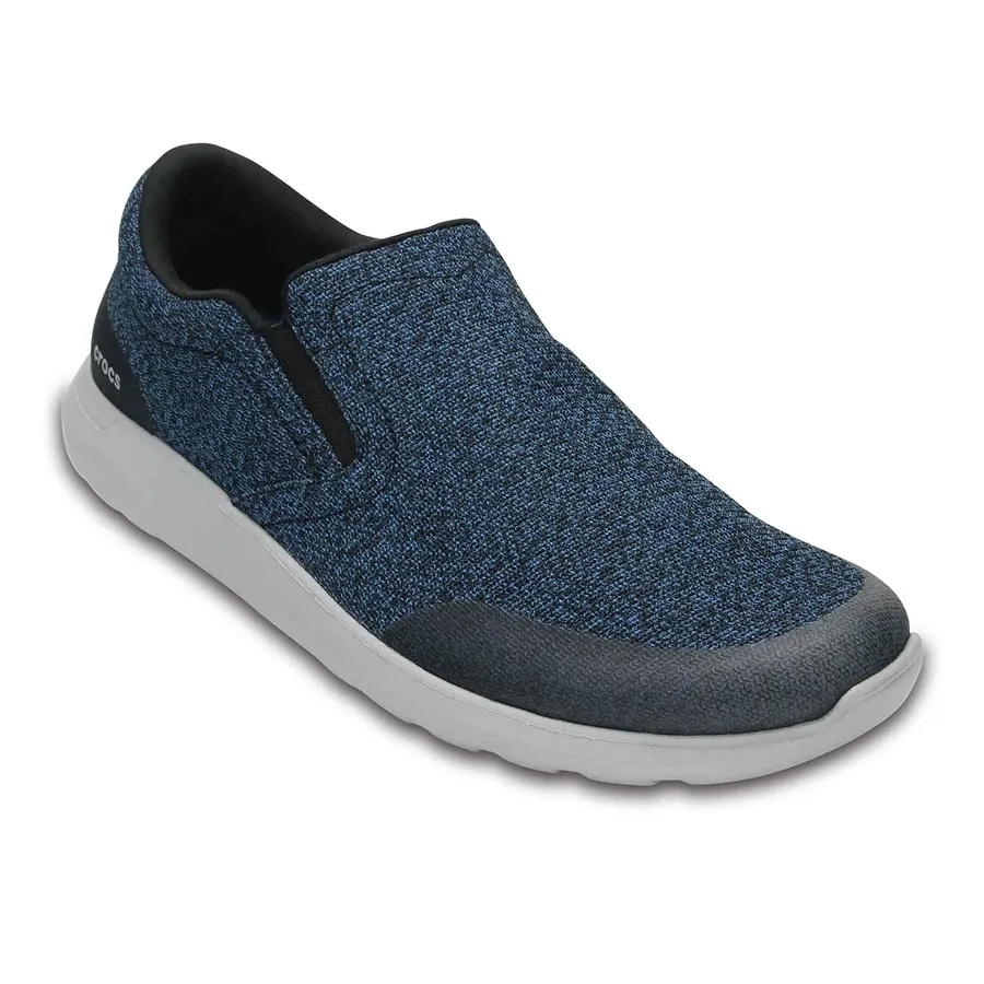Imagen 3 de 4 de Zapatillas Crocs Kinsale Static Slip On-AZUL/NEGRO