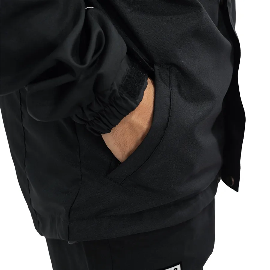 Imagen 6 de 8 de Campera Mitre Bench Jacket Gimnasia y Esgrima-NEGRO/BLANCO