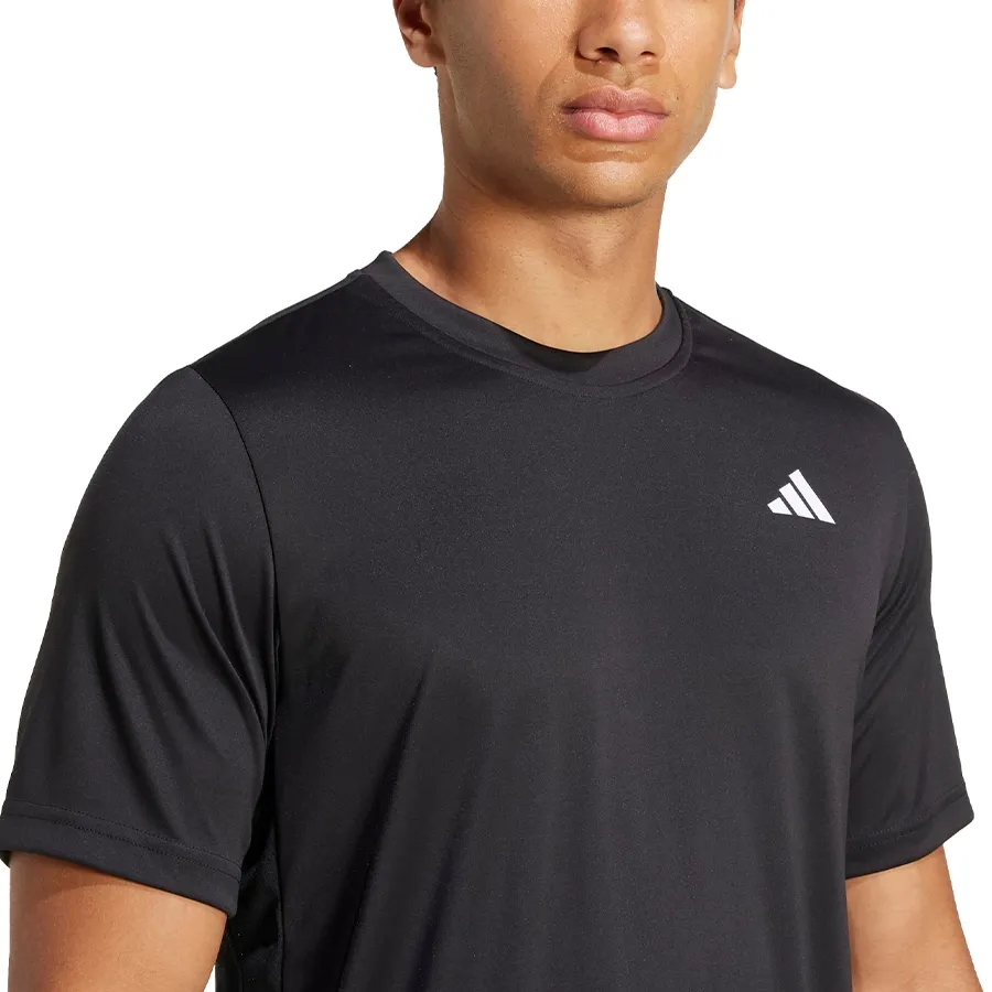 Imagen 4 de 6 de Remera adidas Club Tennis Climacool-NEGRO