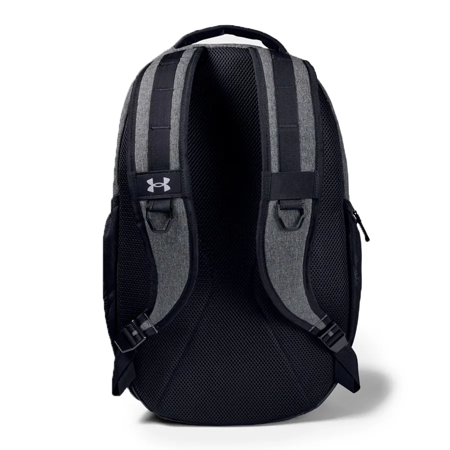 Imagen 1 de 6 de Mochila Under Armour Hustle 5.0-GRIS/NEGRO