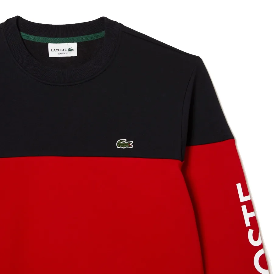 Imagen 5 de 6 de Buzo Lacoste -ROJO/NEGRO