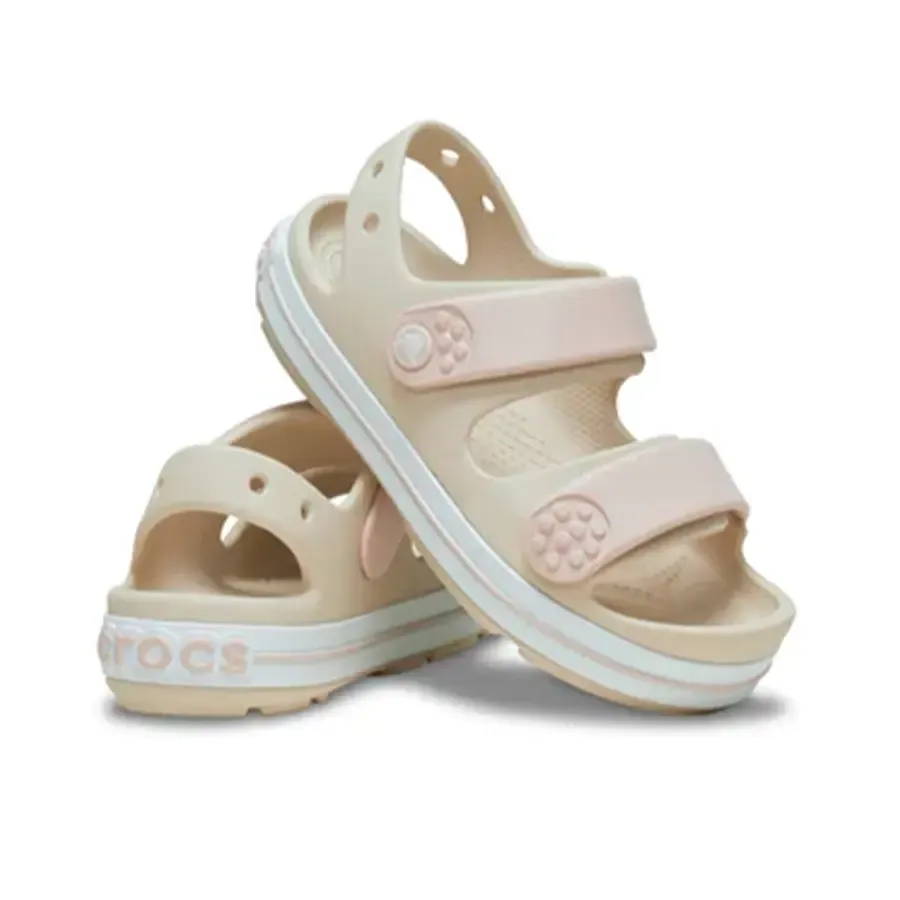 Imagen 2 de 4 de Sandalias Crocs Crocband Cruiser-BEIGE/ROSA