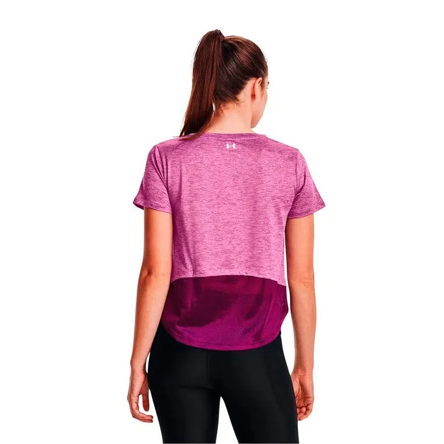 Imagen 3 de 4 de Remera Under Armour Tech Vent-PURPURA/VIOLETA