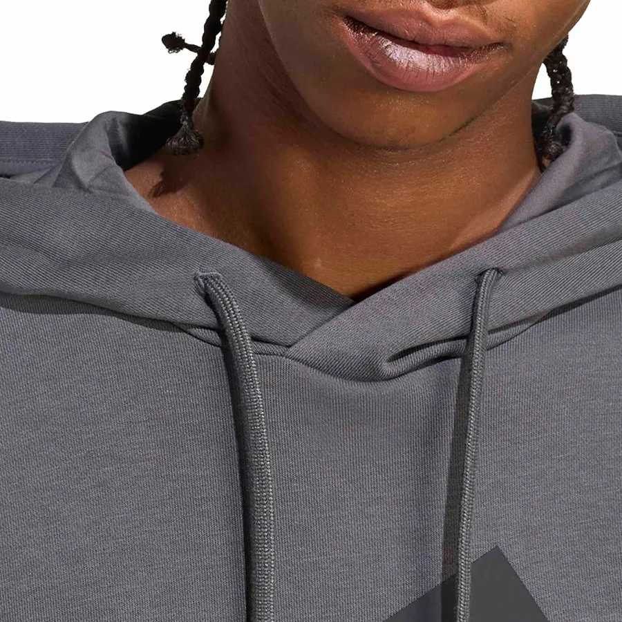 Imagen 3 de 5 de Buzo Con Capucha adidas Buzo con Capucha French Terry-GRIS