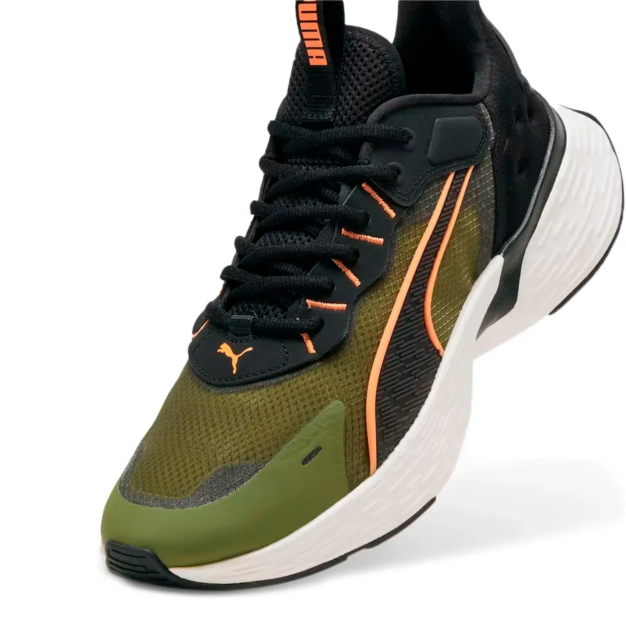 Imagen 3 de 6 de Zapatillas Puma Softride Sway-NEGRO/OLIVA