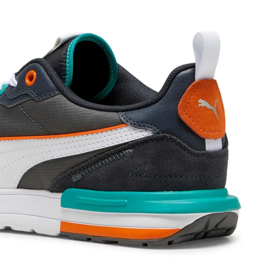 Imagen 4 de 5 de Zapatillas Puma R22-BLANCO/GRAFITO/VERDE