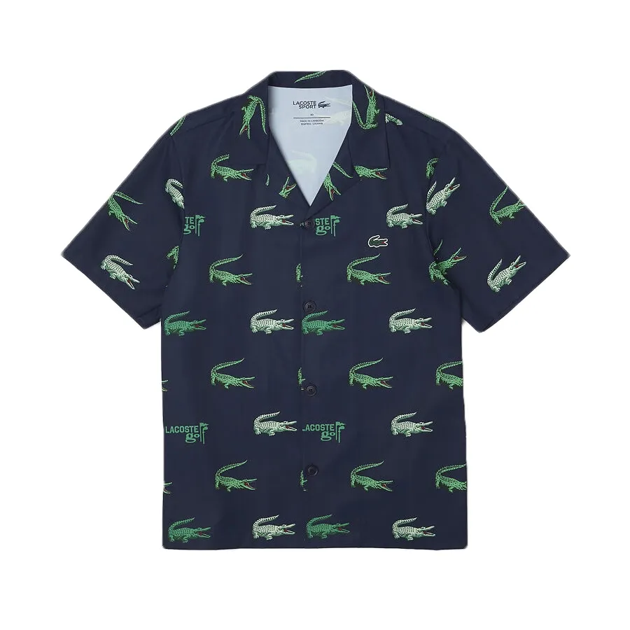 Imagen 0 de 4 de Camisa Lacoste -MARINO/VERDE