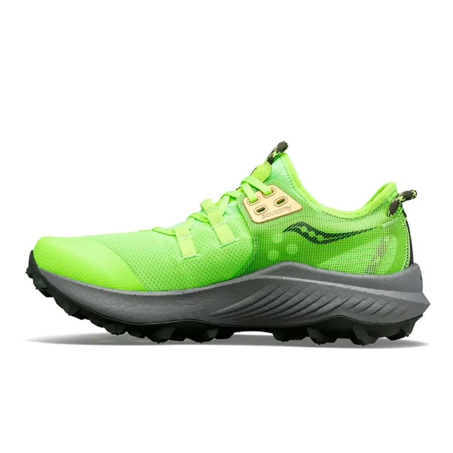Imagen 2 de 5 de Zapatillas Saucony Endorphin Rift-VERDE FLUOR/GRAFITO