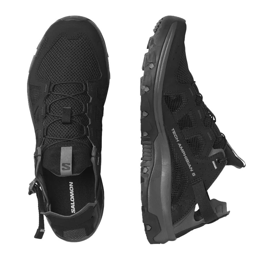 Imagen 3 de 5 de Zapatillas Salomon Techamphibian 5-NEGRO/GRAFITO