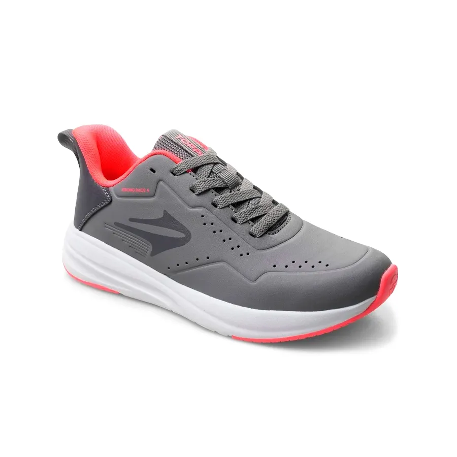 Imagen 1 de 4 de Zapatillas Topper Strong Pace 4 Cs-GRAFITO/SALMON