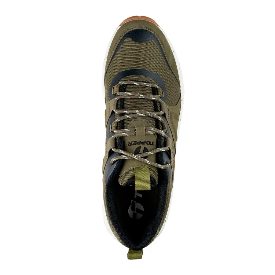 Imagen 3 de 5 de Zapatillas Topper Campaz-OLIVA/NEGRO