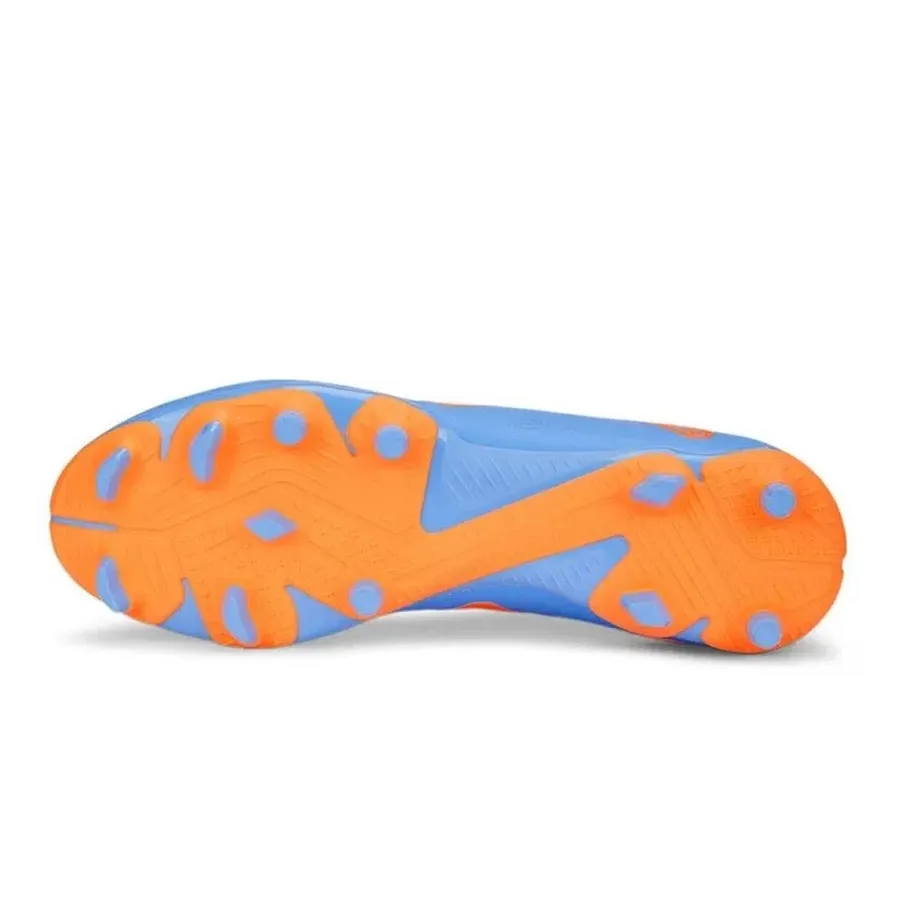 Imagen 4 de 5 de Botines Puma Future Play Fg/Ag-CELESTE/NARANJA/BLANCO