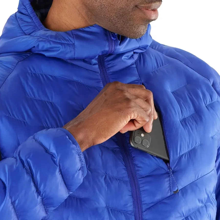 Imagen 2 de 6 de Campera Salomon Outline Primaloft Hdy-AZUL