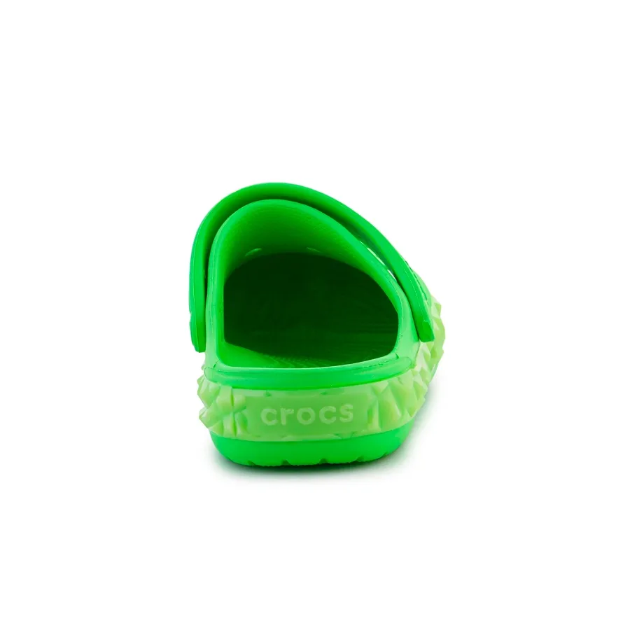 Imagen 4 de 6 de Ojotas Crocs Crocband Geometric Glow-VERDE