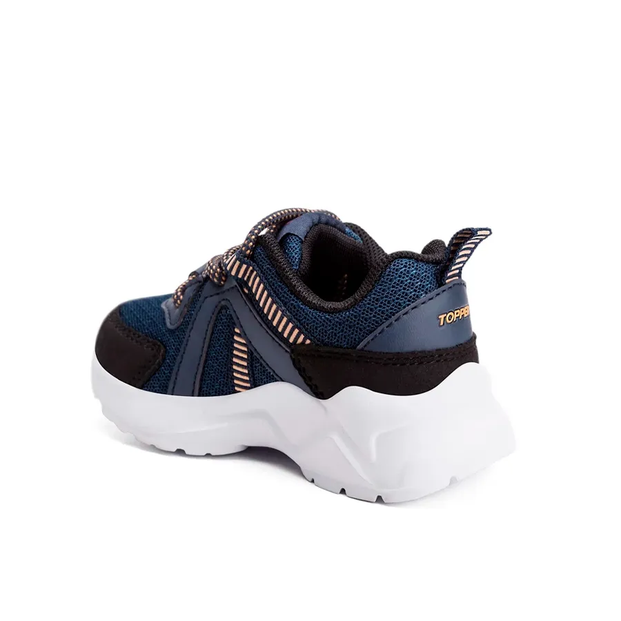 Imagen 1 de 5 de Zapatillas Topper Chalpa Bebé-AZUL/NEGRO