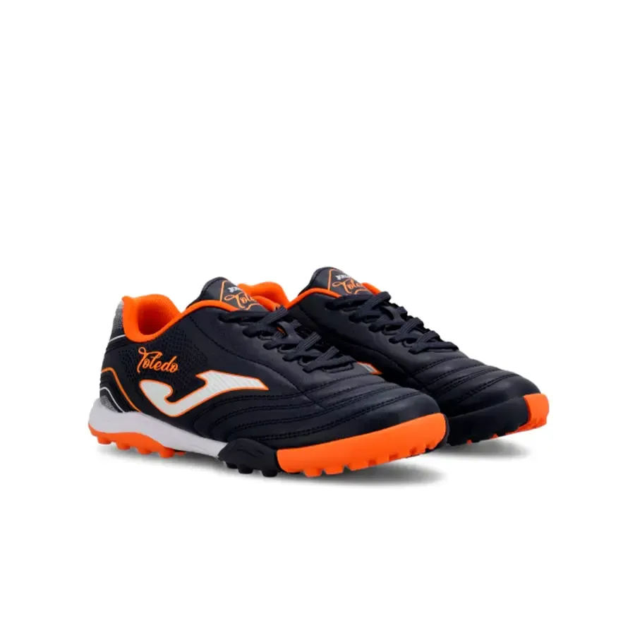 Imagen 1 de 6 de Botines Joma Toledo Tf-MARINO/NARANJA