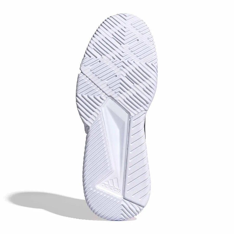 Imagen 5 de 8 de Zapatillas adidas Courtquick Padel-BLANCO/ROJO/COBRE