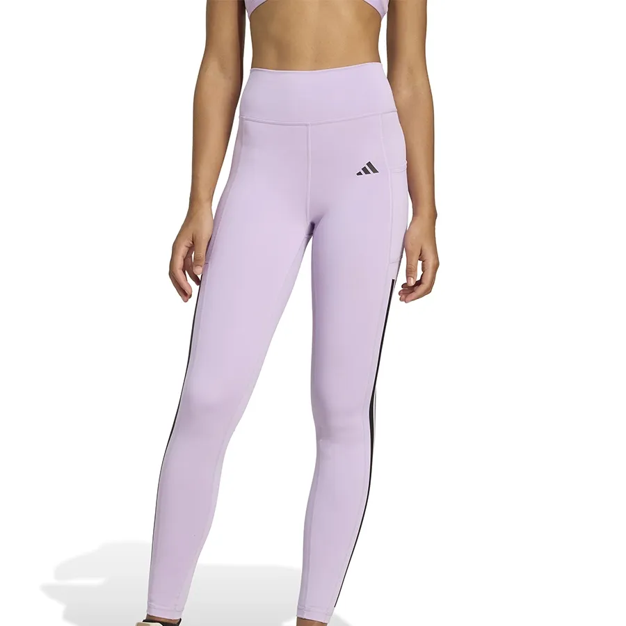 Imagen 1 de 6 de Calza adidas Optime 3-Stripes-VIOLETA