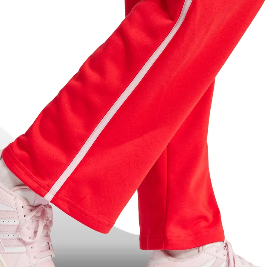Imagen 3 de 5 de Pantalón adidas Essentials Pop French Terry-ROJO