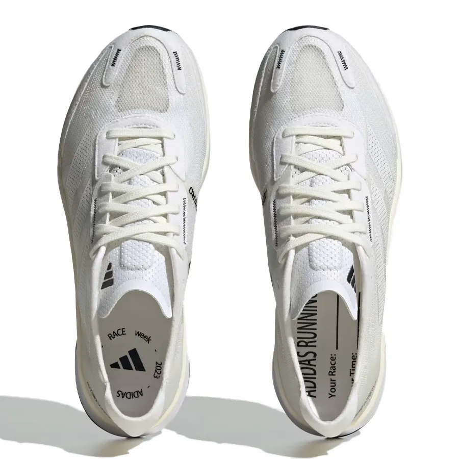 Imagen 5 de 9 de Zapatillas adidas Adizero Boston 11-BLANCO/NEGRO/NATURAL