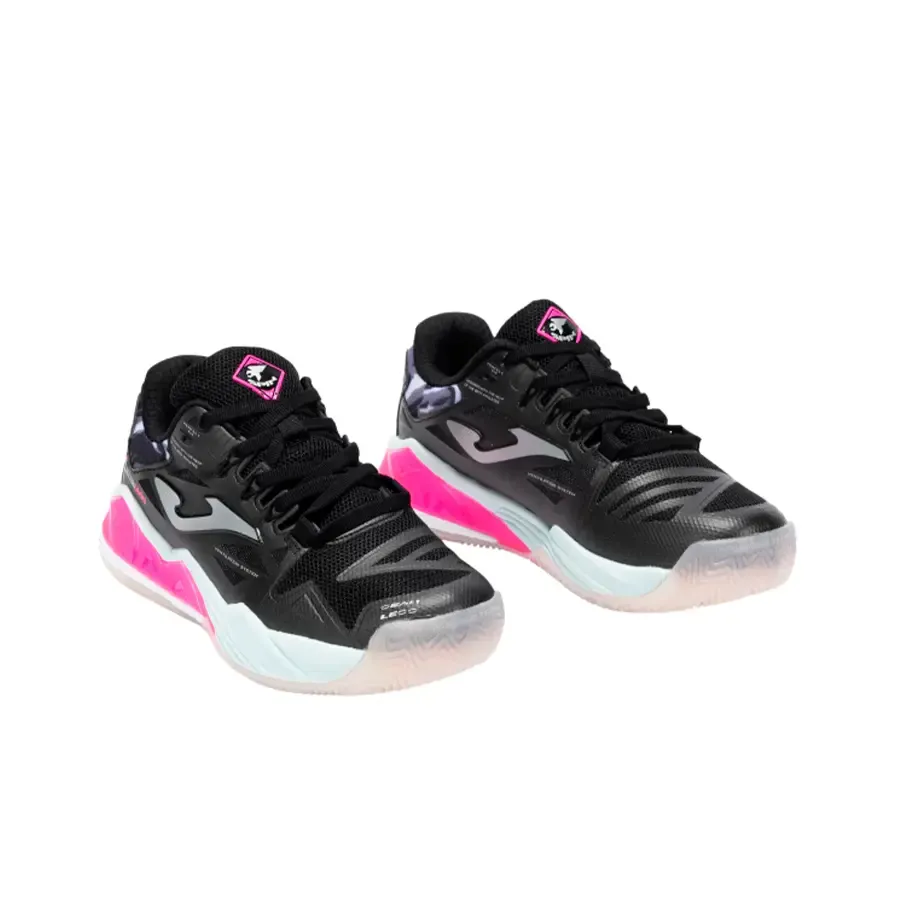 Imagen 1 de 5 de Zapatillas Joma Padel Spin-NEGRO/ROSA