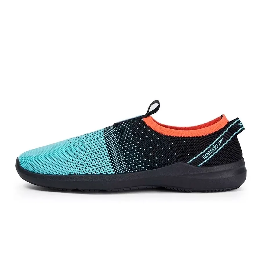Imagen 1 de 6 de Zapatillas Speedo Surfknit Pro Watershoe-NEGRO/VERDE AGUA