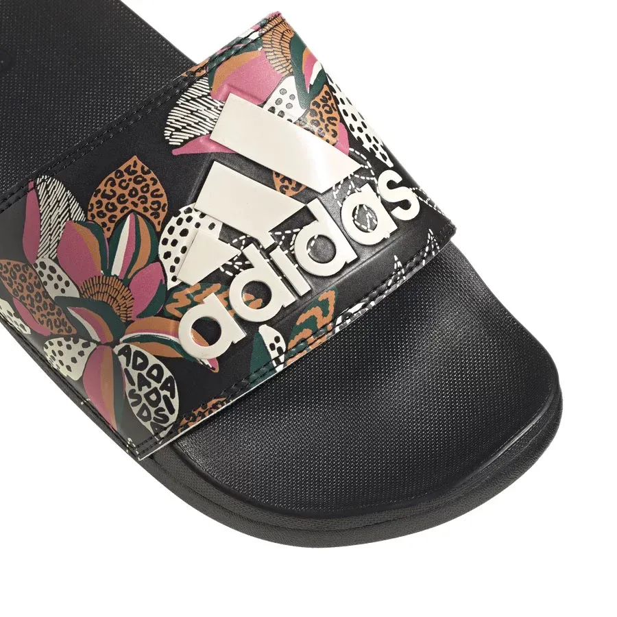 Imagen 6 de 7 de Ojotas adidas Adilette Comfort-NEGRO/FLOREADO