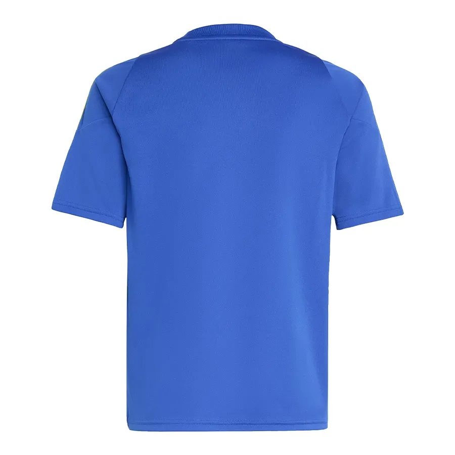 Imagen 3 de 5 de Camiseta adidas De Entrenamiento Messi Kids-AZUL/TURQUESA/AMARILLO FLUOR