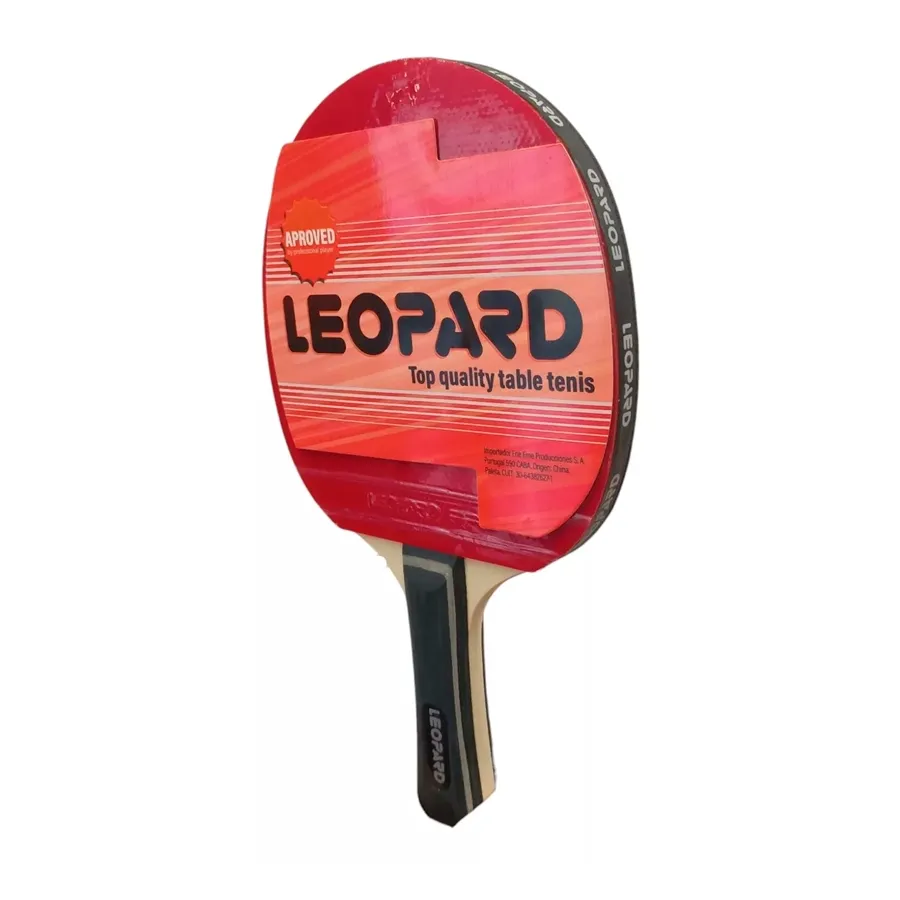 Imagen 3 de 4 de Set Ping Pong Leopard-ROJO/AZUL