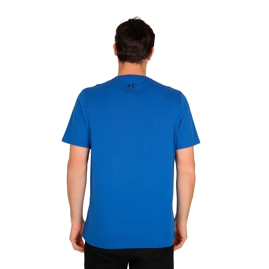 Imagen 1 de 2 de Remera Under Armour Sporstyle Lc-AZUL FRANCIA