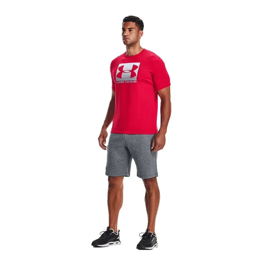 Imagen 2 de 3 de Remera Under Armour Boxed Sportstyle-ROJO