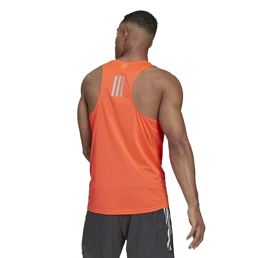 Imagen 2 de 3 de Musculosa adidas Own The Run M-NARANJA