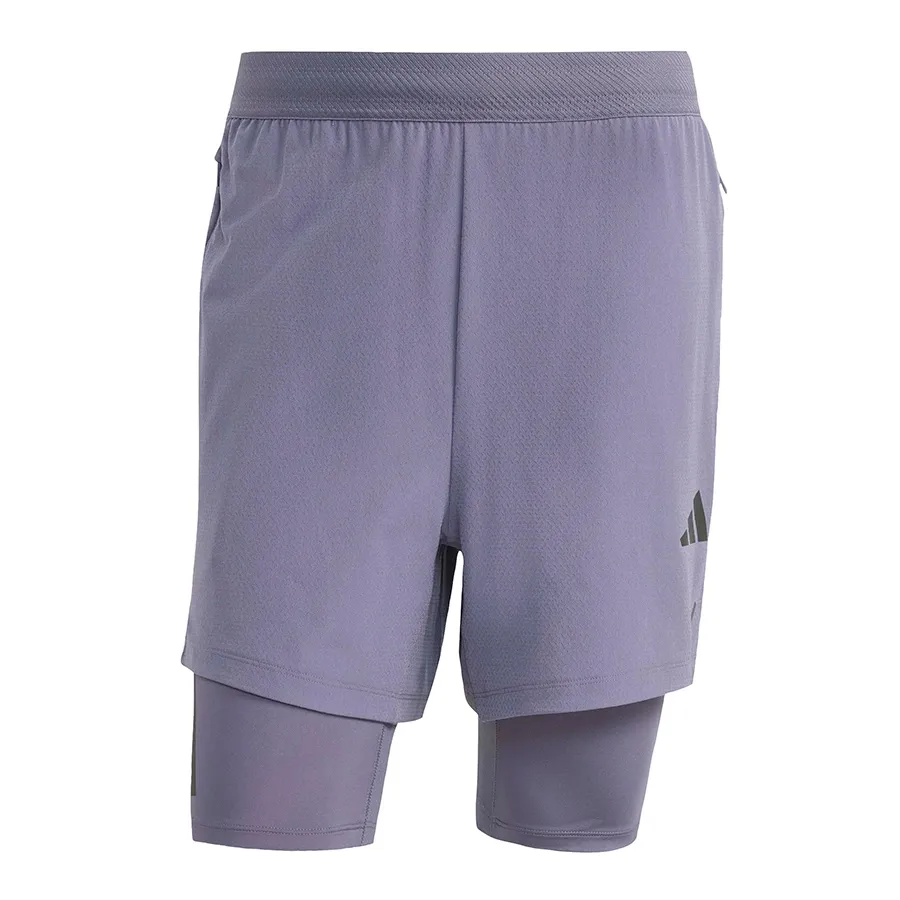 Imagen 2 de 5 de adidas Shorts Primelift 2 en 1-VIOLETA