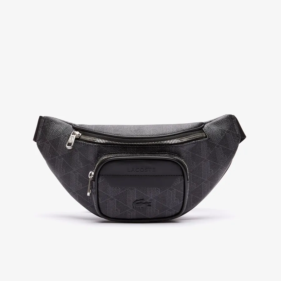 Imagen 0 de 4 de Riñonera Lacoste-NEGRO/GRIS